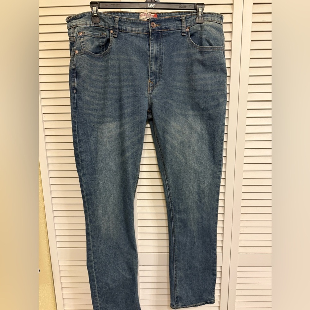Hudson & Barrow NYC Blue Stretch Denim Jeans Sz 40